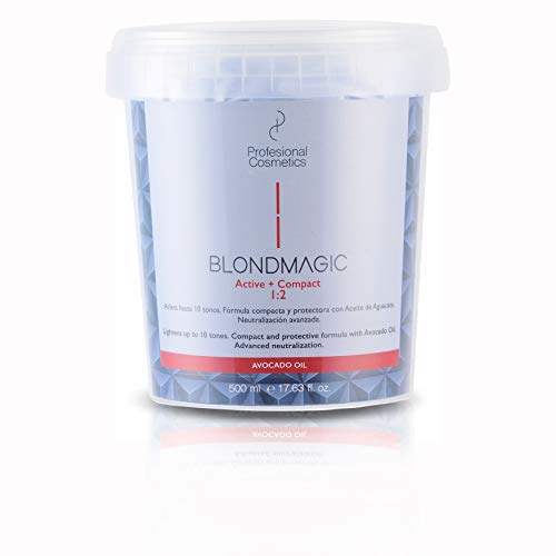Profesional Cosmetics Blondmagic Compact Decolorante Para El Pelo Dust Free,...