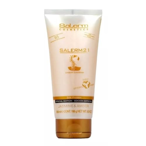 SALERM - Salerm 21 Jazmín y Ambar - 200 ml - Mascarilla y Acondicionador sin...