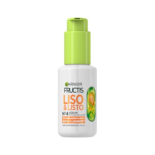 Garnier Fructis Nº4 Sérum Activado Por Calor Liso & Listo de Fructis Liso...
