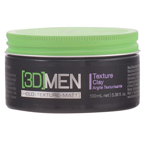 Schwarzkopf [3D] Men - Cera para cabello, hombre, 100ml