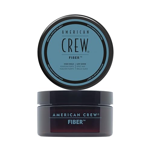 American Crew - Fiber, Cera para el Pelo Hombre, Fijación Fuerte y Flexible,...