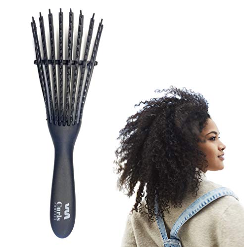 CurlsConfess ® - Cepillo para desenredar y definir pelo rizado y pelo afro -...