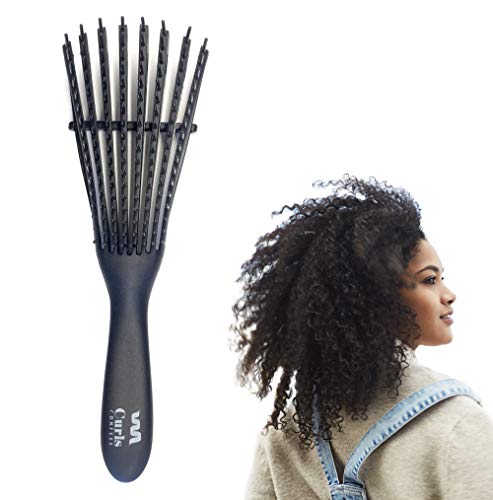 CurlsConfess ® - Peine Método Curly - Cepillo para desenredar y definir pelo...