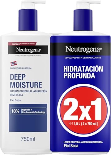 Neutrogena Fórmula Noruega Hidratación Profunda Loción de Absorción...