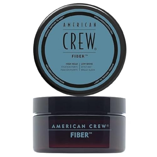 American Crew - Fiber, Cera para el Pelo Hombre, Fijación Fuerte y Flexible,...