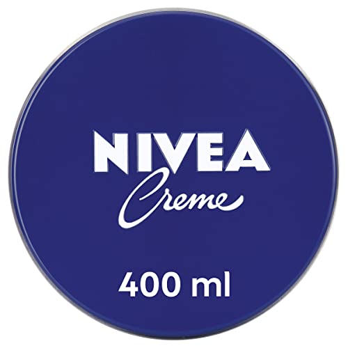 NIVEA Creme (1 x 400 ml), crema hidratante corporal y facial para toda la...