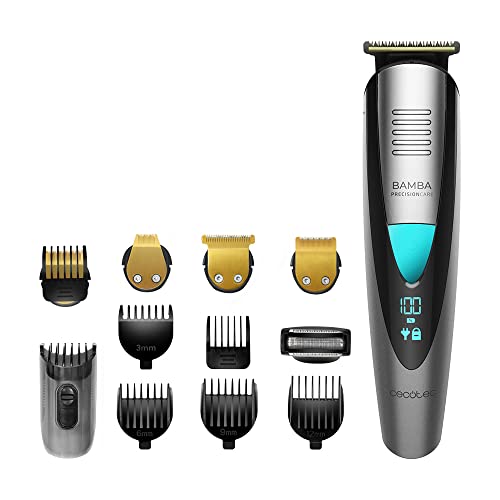 Cecotec Afeitadora Multifunción 5 en 1 Bamba PrecisionCare Pro. Batería de...
