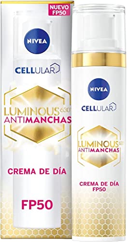 NIVEA Cellular LUMINOUS 630 Antimanchas Crema de Día FP50 Fluido Triple...