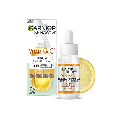 Garnier Sérum Antimanchas con 3,5% Vitamina C, Niacinamida y Ácido...
