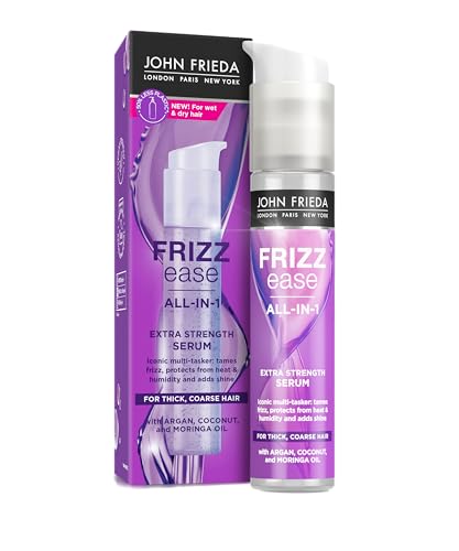 JOHN FRIEDA - Frizz Ease Todo en 1 Sérum Extrafuerte 50 ml, Antiencrespamiento...