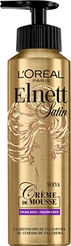 L'Oréal Paris Elnett Mousse Fijación Rizos, Espuma Para El Pelo - 200 ml